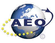 Logo AEO — oprávněný hospodářský subjekt