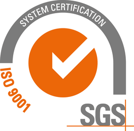 Certifikační značka SGS – ISO 9001, systémová certifikace